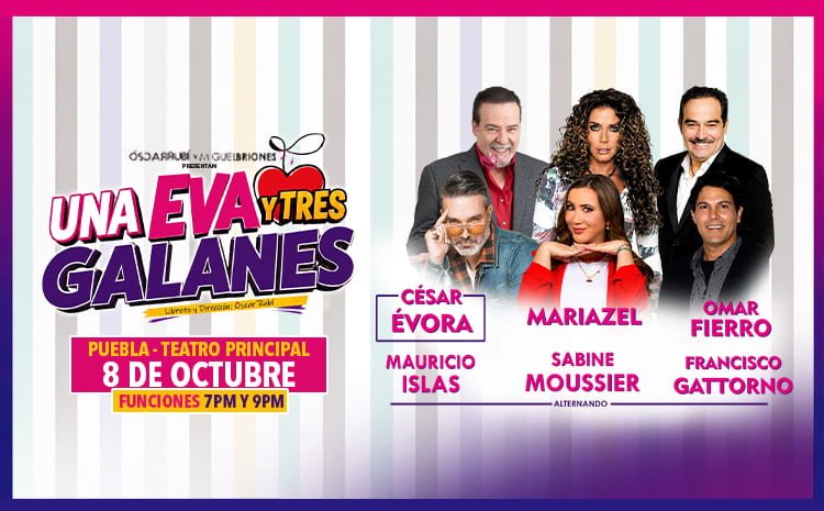 OBRA UNA EVA Y TRES GALANES